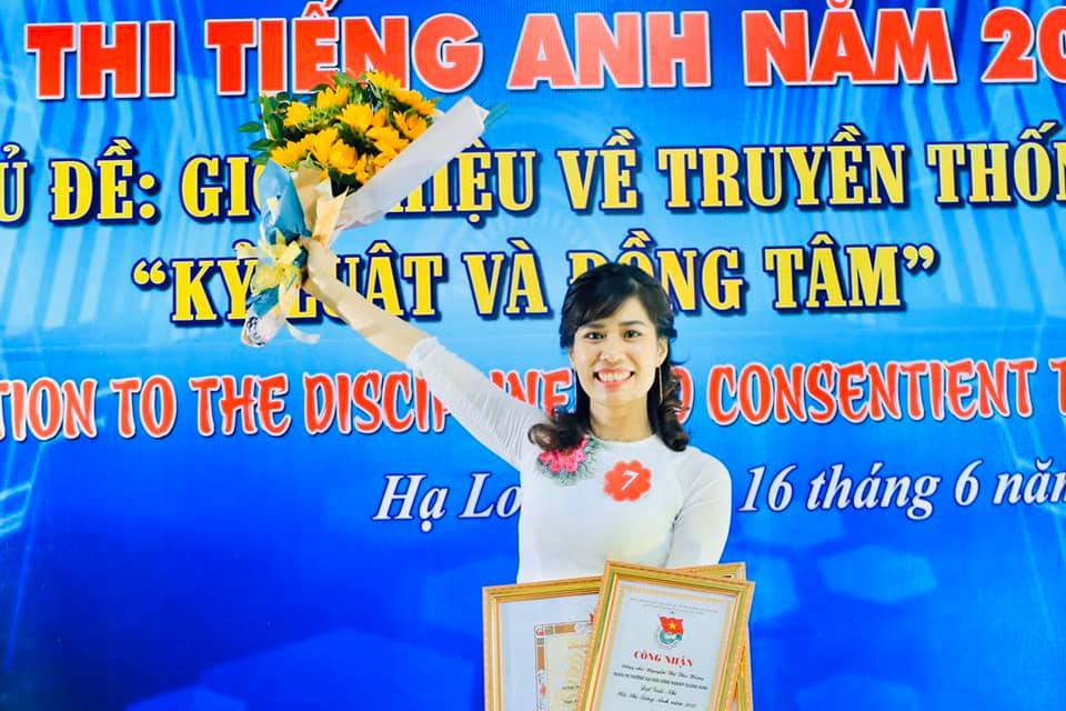 Trường ĐH Công nghiệp Quảng Ninh đạt giải Nhì Hội thi tiếng Anh Đoàn Than Quảng Ninh năm 2020