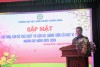 TS. Hoàng Hùng Thắng - Bí thư Đảng ủy, Hiệu trưởng nhà trường phát biểu tại buổi gặp mặt