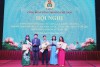 Cán bộ Công đoàn trường Đại học Công nghiệp Quảng Ninh tham dự Hội nghị tổng kết công tác nữ công năm 2023, triển khai nhiệm vụ năm 2024 do Công đoàn Công Thương tổ chức