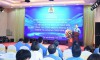 Đ/c Lê An Hải, Ủy viên Ban Thường vụ Tổng Liên đoàn Lao động Việt Nam, Chủ tịch Công đoàn Công Thương Việt Nam phát biểu tại Hội nghị