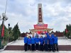 Tuổi trẻ Trường Đại học Công nghiệp Quảng Ninh tham gia Lễ dâng hương và các hoạt động tri ân các anh hùng liệt sĩ