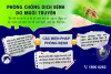 Phòng chống muỗi và các dịch bệnh do muỗi tại trường