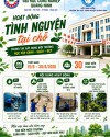 Tình nguyện tại chỗ: Chung tay kiến tạo môi trường học tập xanh, sạch, đẹp