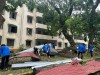 Tuổi trẻ Nhà trường chung tay khác phục hậu quả cơn bão số 3