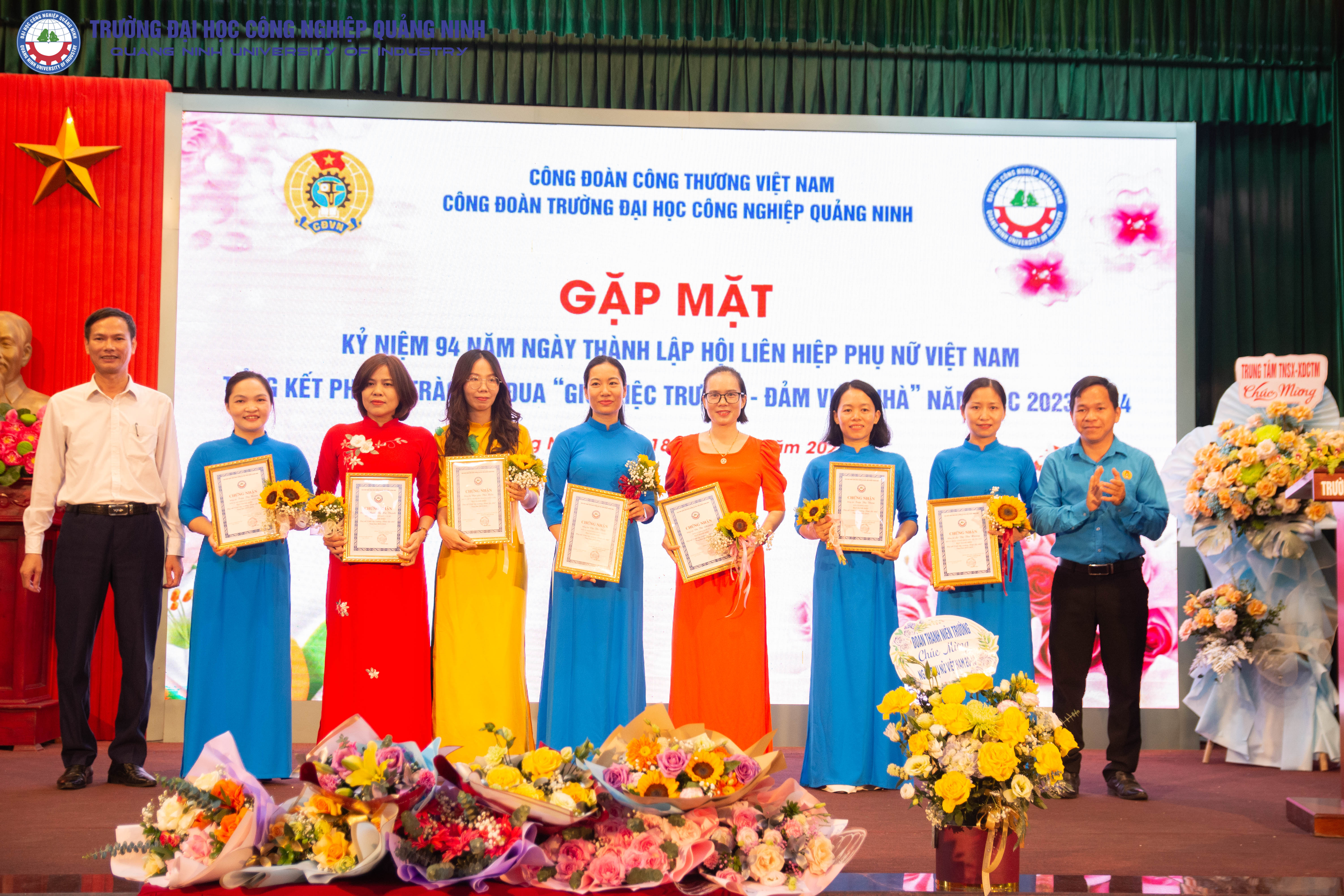 Đẩy mạnh phong trào thi đua “Giỏi việc trường - Đảm việc nhà”