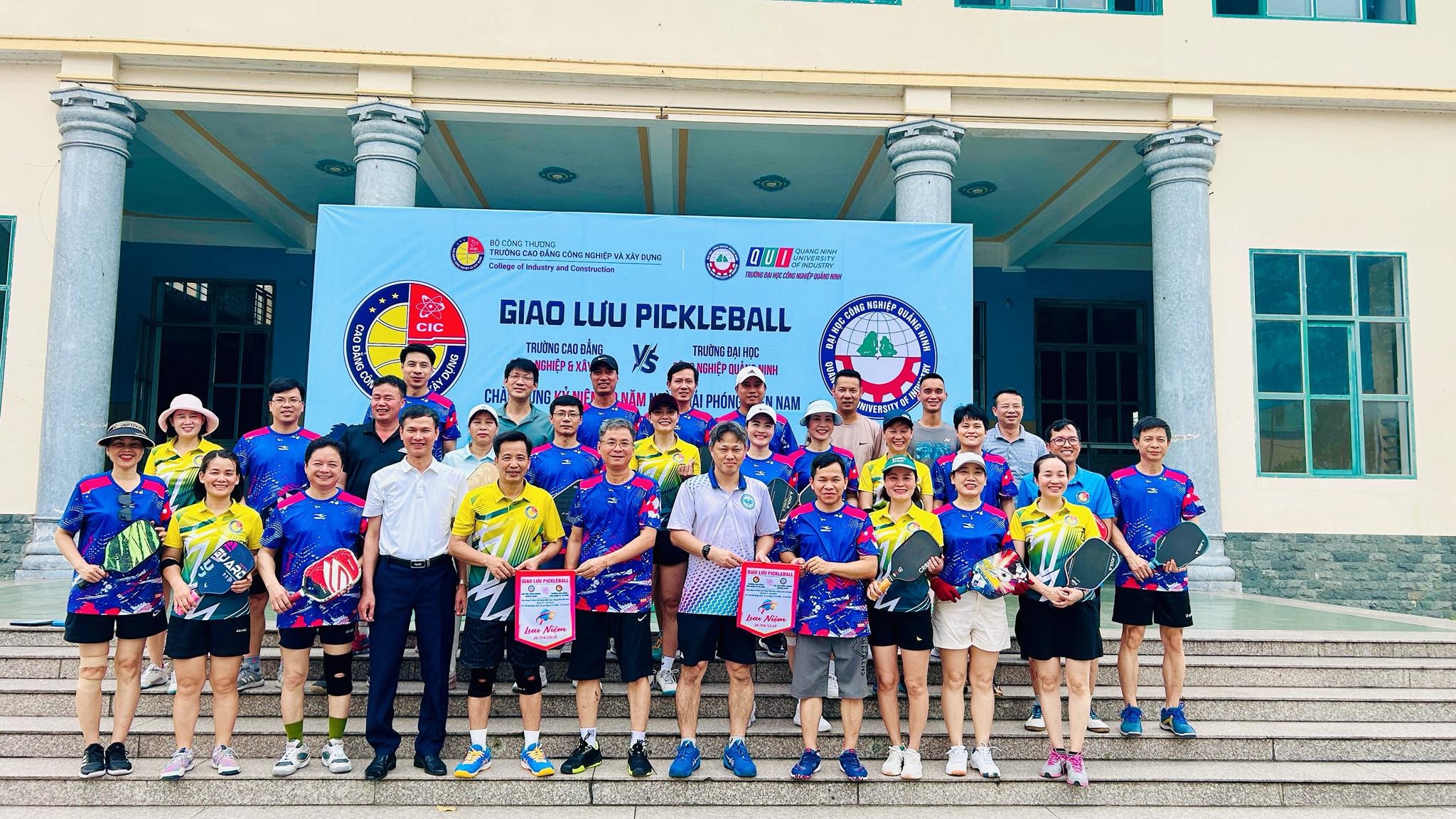 Giao lưu thể thao Pickleball chào mừng 50 năm Ngày Giải phóng miền Nam, thống nhất đất nước và 139 năm Ngày Quốc tế Lao động 1/5