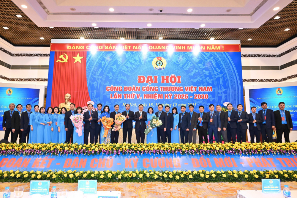 Công đoàn Trường Đại học Công nghiệp Quảng Ninh tham dự  Đại hội Công đoàn Công Thương Việt Nam lần thứ V, nhiệm kỳ 2025-2030