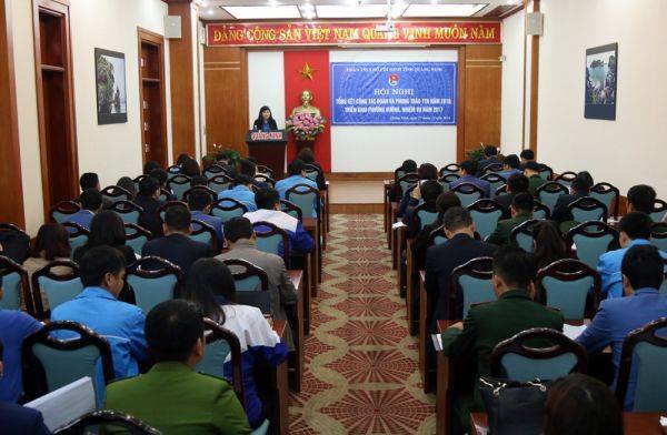Tỉnh đoàn Quảng Ninh tổ chức Hội nghị tổng kết công tác Đoàn và phong trào TTN năm 2016, triển khai nhiệm vụ năm 2017