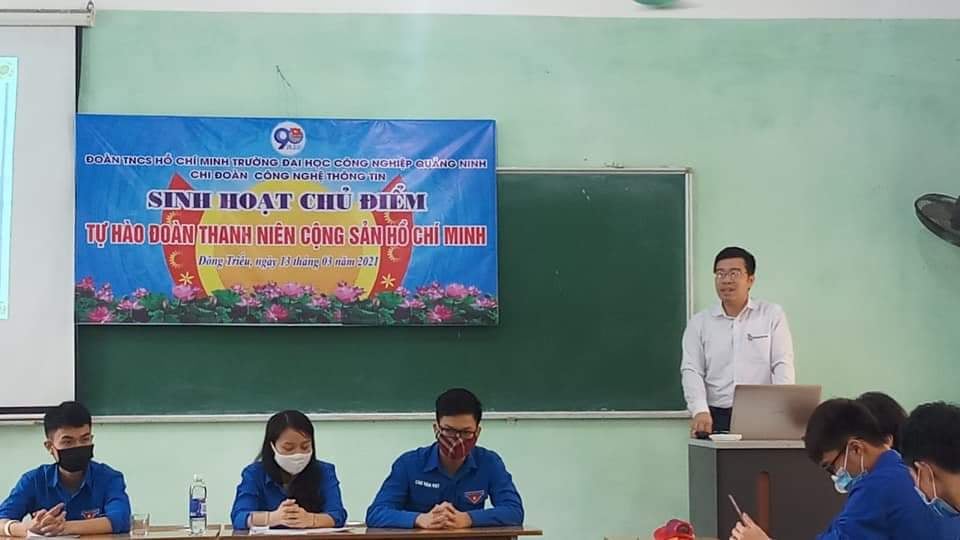 Sinh hoạt Đoàn chủ điểm tháng 3 “Tự hào Đoàn TNCS Hồ Chí Minh”