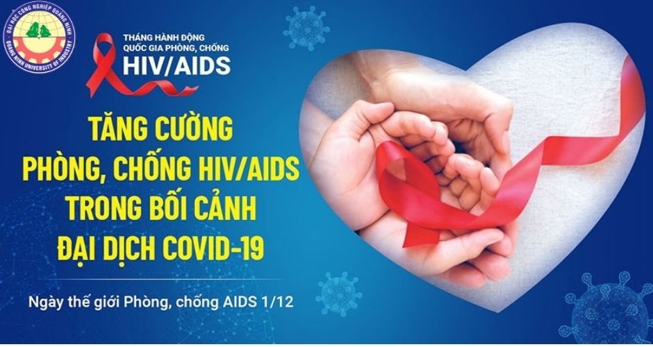 Trường Đại học Công nghiệp Quảng Ninh hưởng ứng Tháng Hành động quốc gia phòng, chống HIV/ AIDS 2021