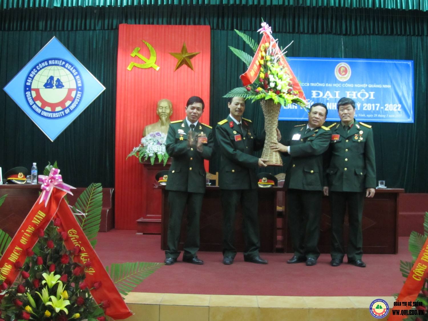 Đại hội Hội Cựu chiến binh trường Đại học CNQN thành công tốt đẹp