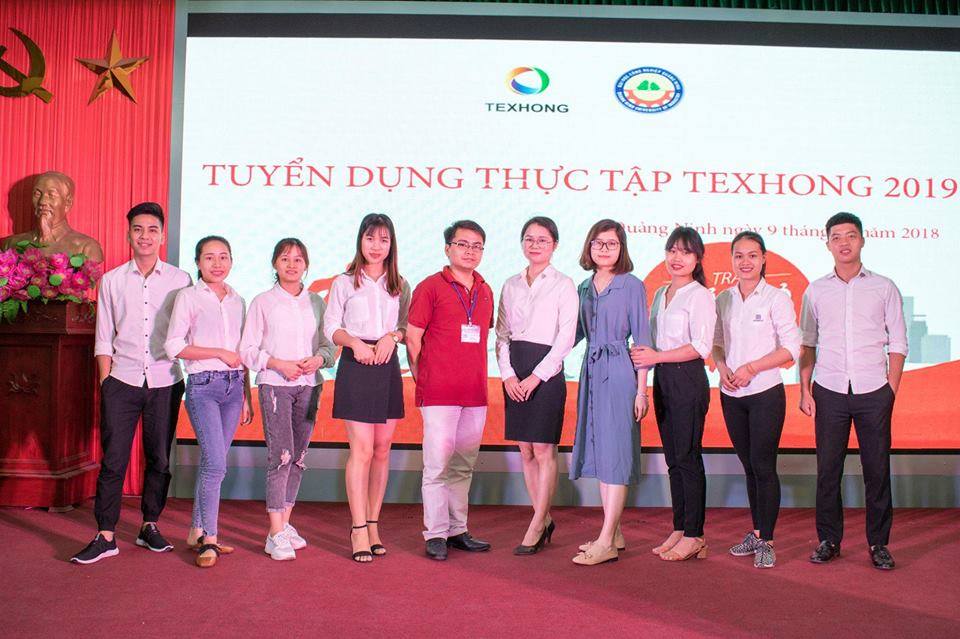 Công ty TNHH KHKT Texhong Ngân Long tuyển dụng sinh viên thực tập tại trường Đại học Công nghiệp Quảng Ninh