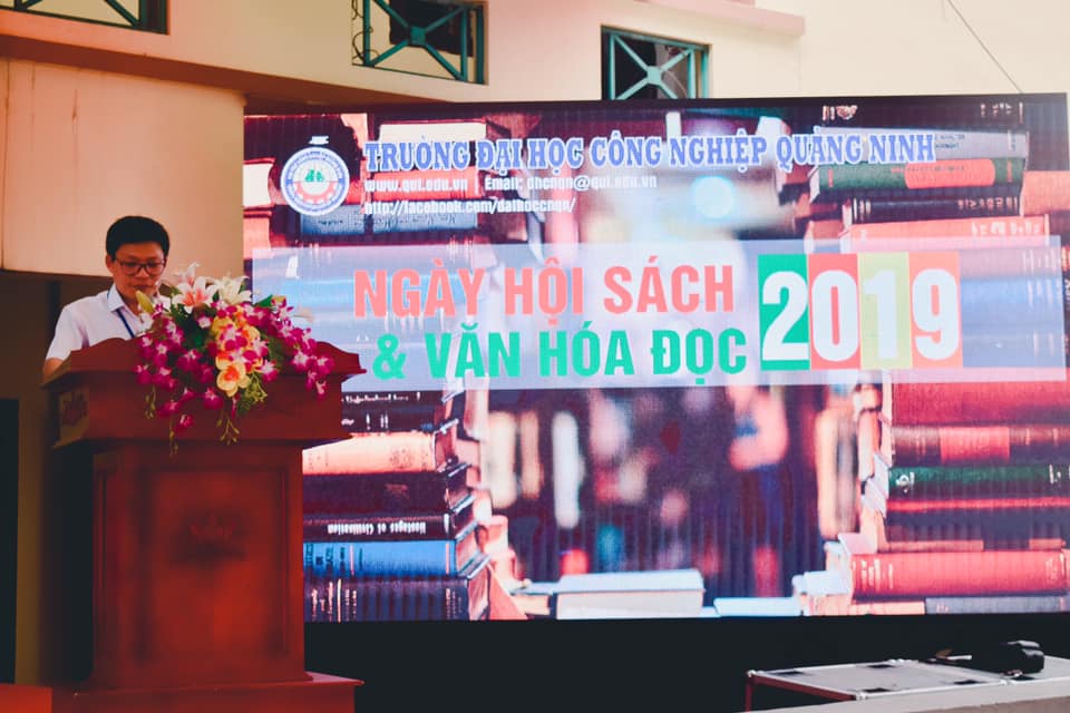 Trường Đại học Công nghiệp Quảng Ninh tổ chức Ngày hội sách năm 2019
