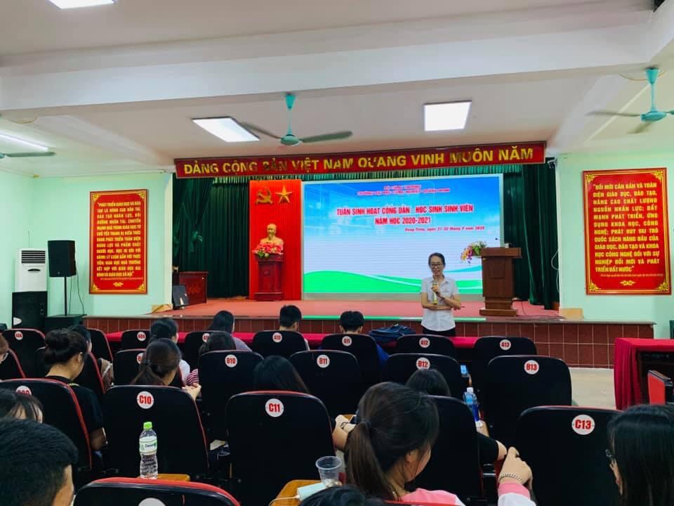 Tuần sinh hoạt công dân - Học sinh sinh viên năm học 2020 - 2021