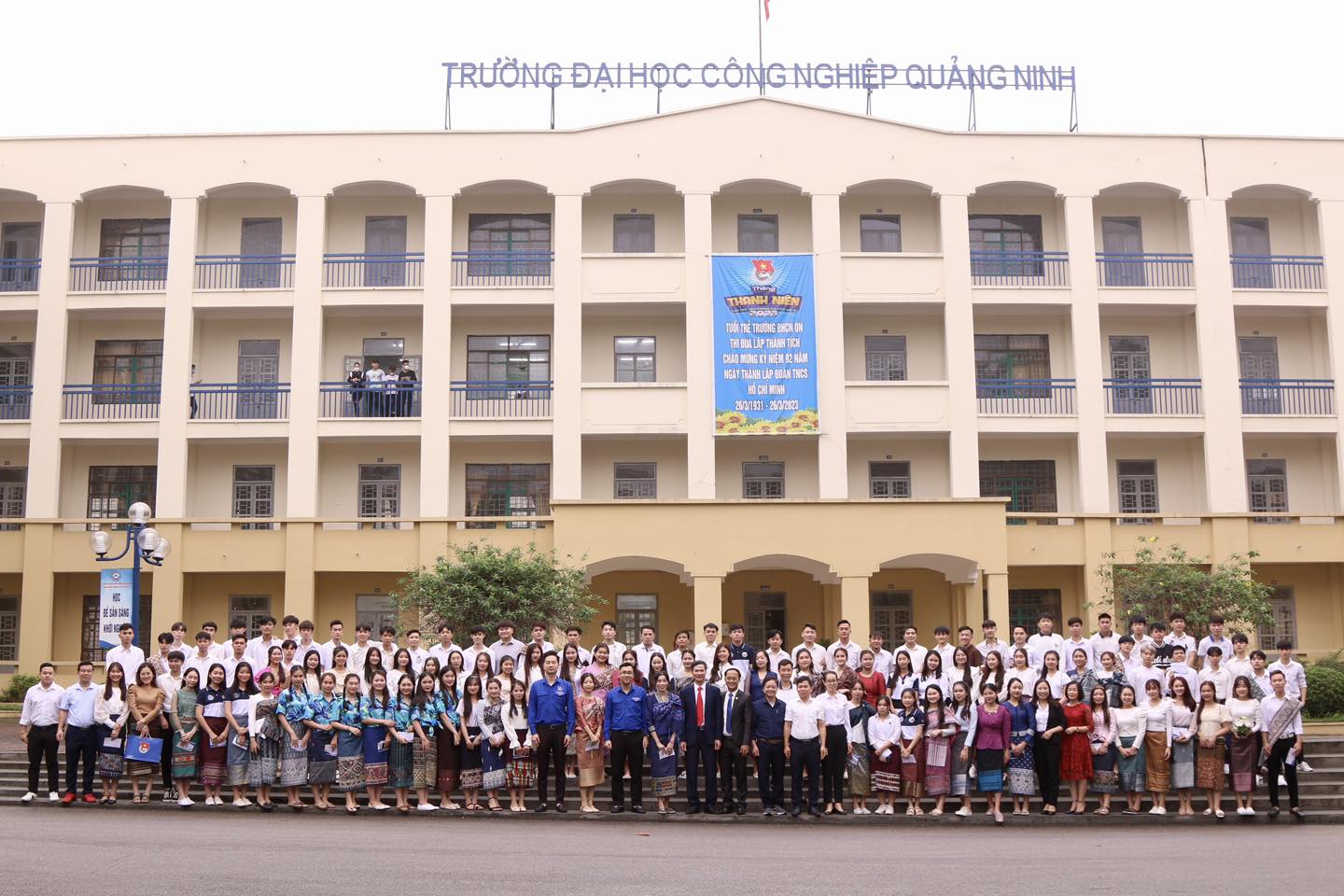 Đào tạo cho sinh viên Lào luôn được triển khai tốt tại trường Đại học Công nghiệp Quảng Ninh