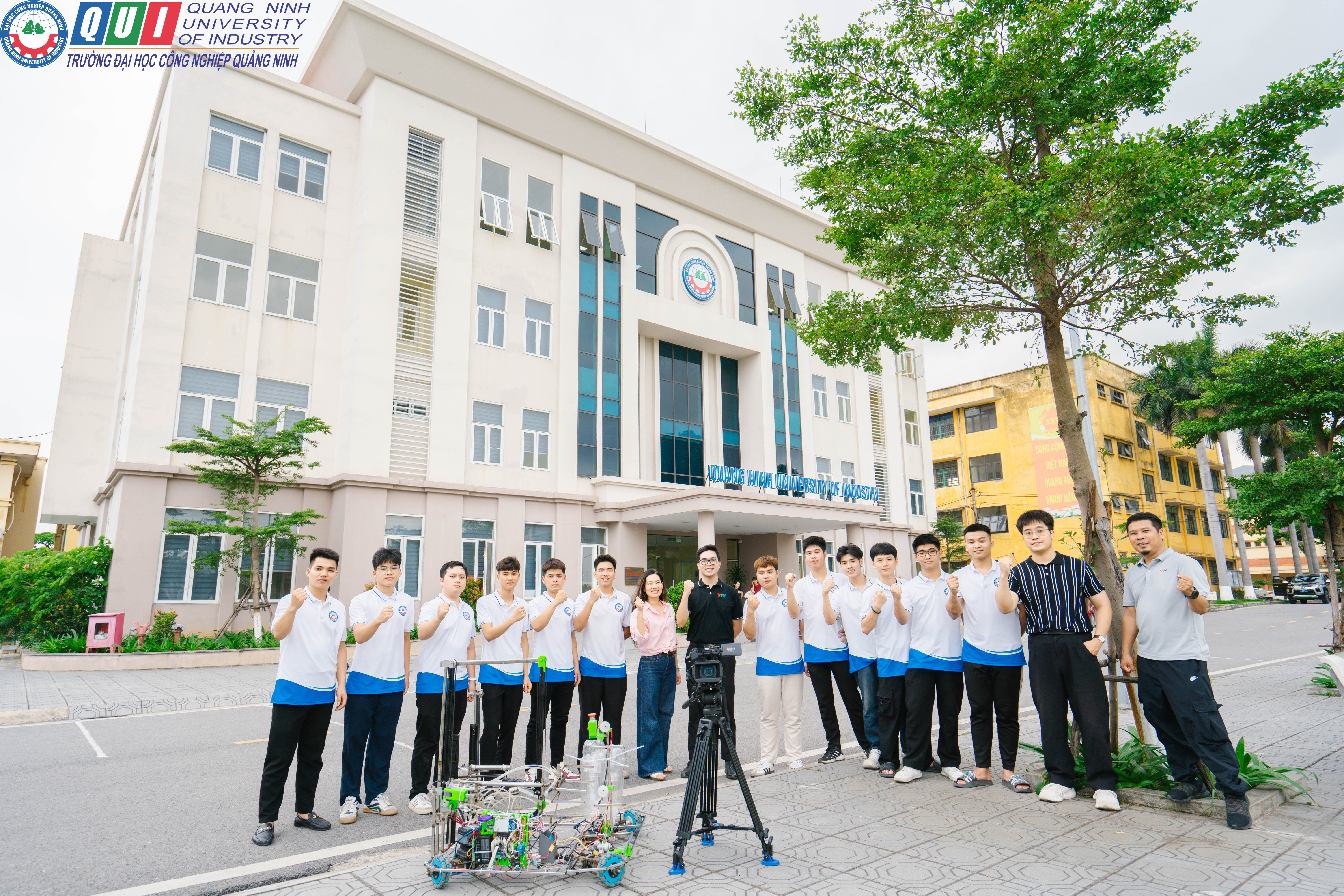 Đài Truyền hình Việt Nam (VTV) ghi hình phóng sự về công tác chuẩn bị Robocon 2026 tại Trường Đại học Công nghiệp Quảng Ninh
