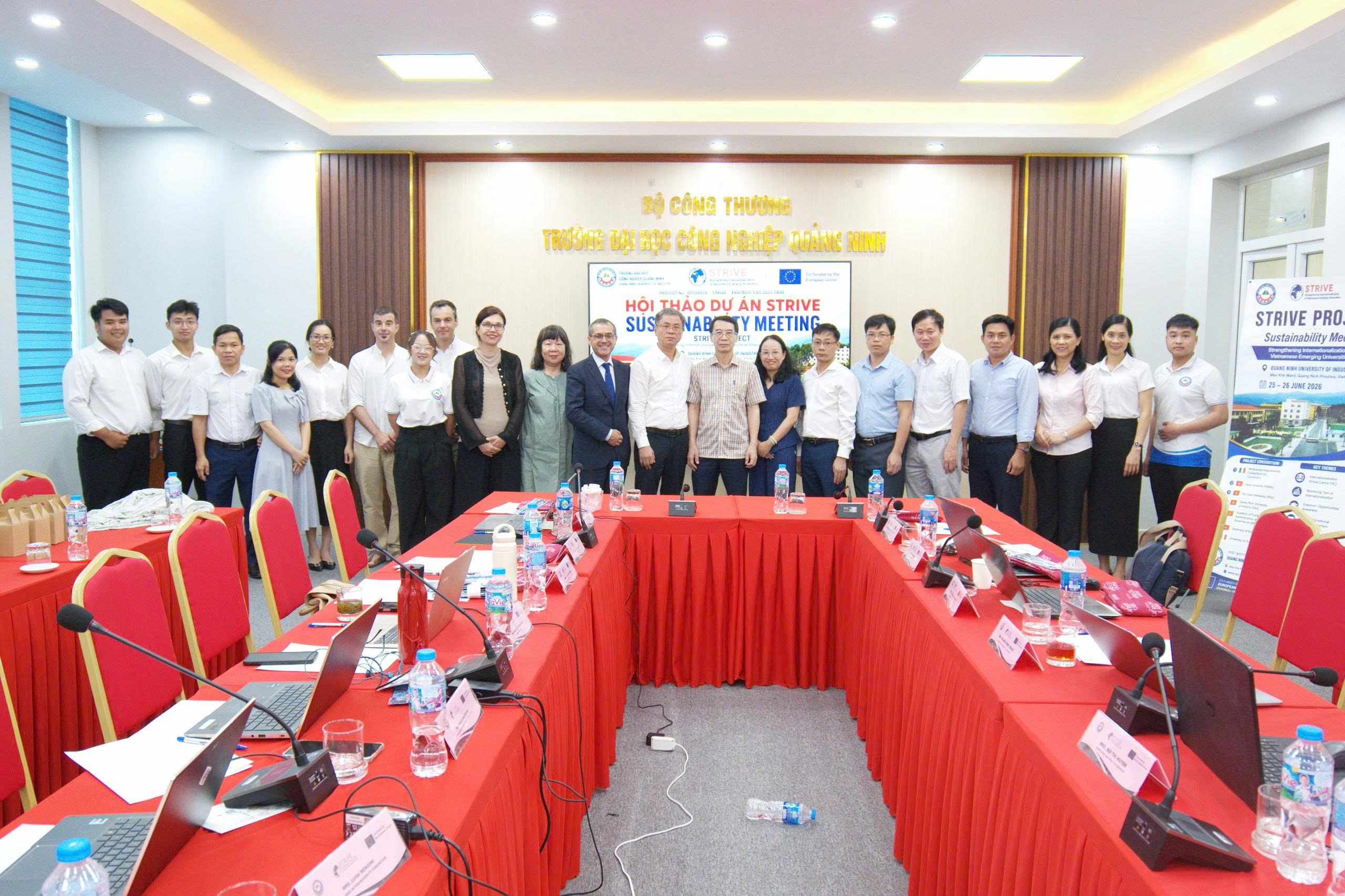 Hội thảo Dự án STRIVE 2026: Cơ hội tăng cường hợp tác và quốc tế hóa tại Trường Đại học Công nghiệp Quảng Ninh