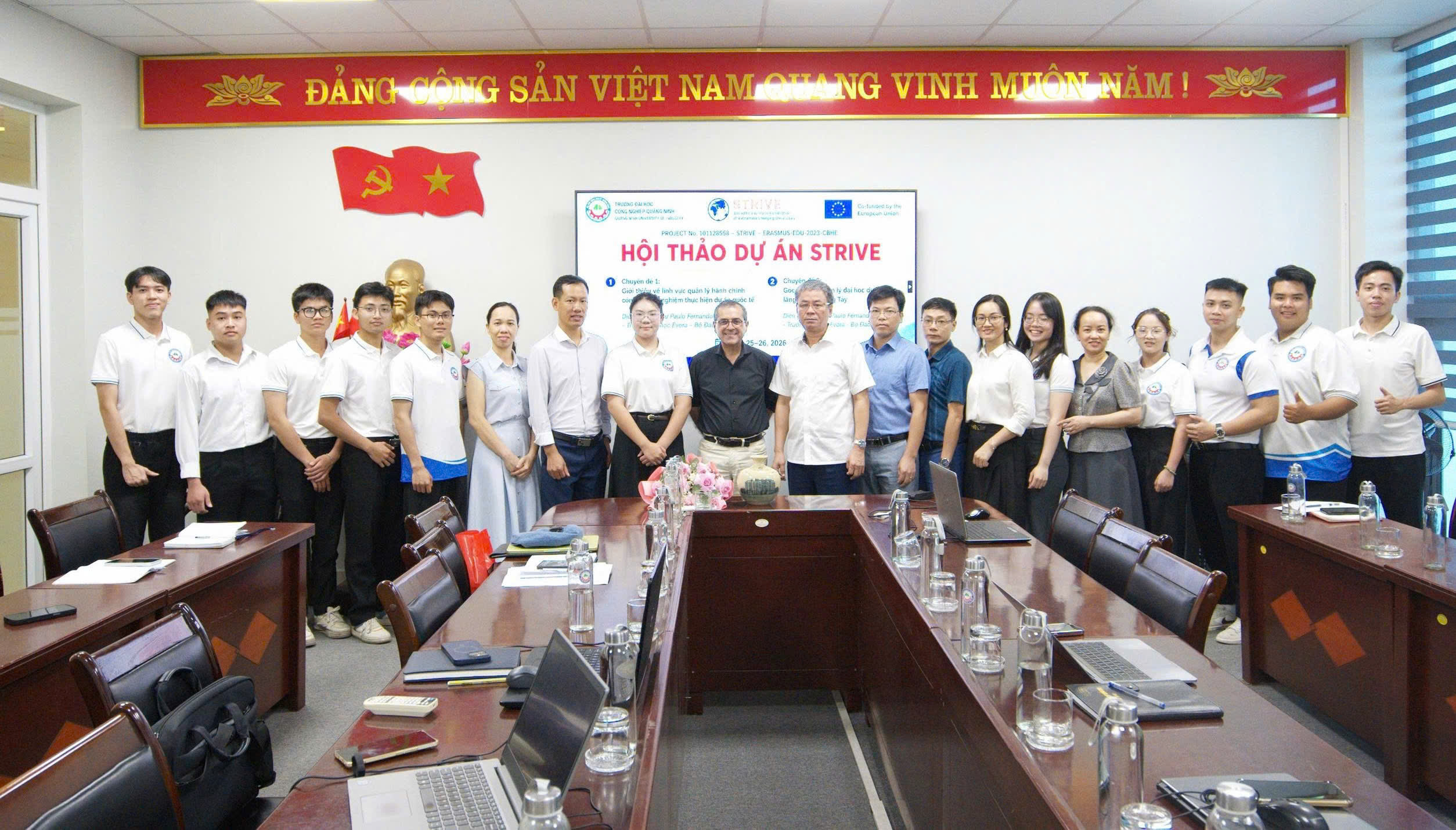 Trường Đại học Công nghiệp Quảng Ninh tổ chức Seminar trong khuôn khổ Hội thảo Dự án STRIVE thuộc chương trình Erasmus+