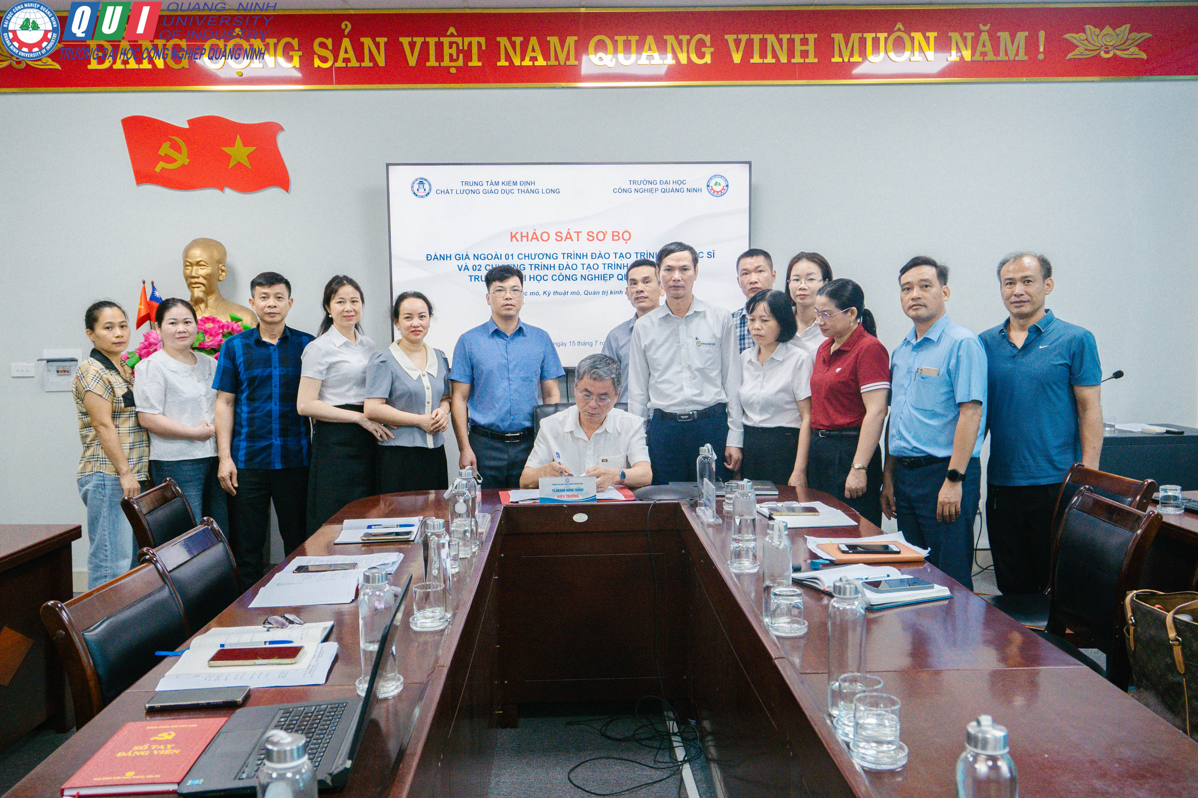 Trường Đại học Công nghiệp Quảng Ninh triển khai khảo sát sơ bộ phục vụ đánh giá ngoài 03 chương trình đào tạo