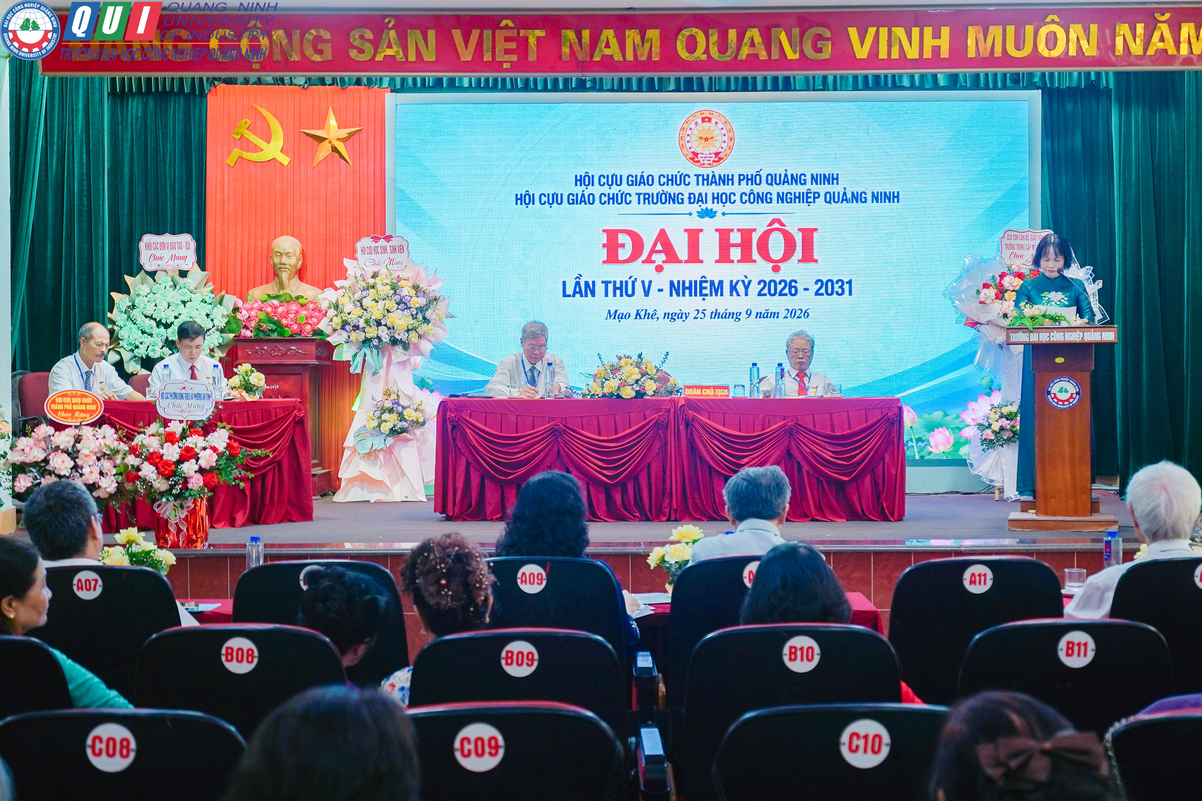 Hội Cựu giáo chức Trường Đại học Công nghiệp Quảng Ninh tổ chức Đại hội lần thứ V, nhiệm kỳ 2026-2031