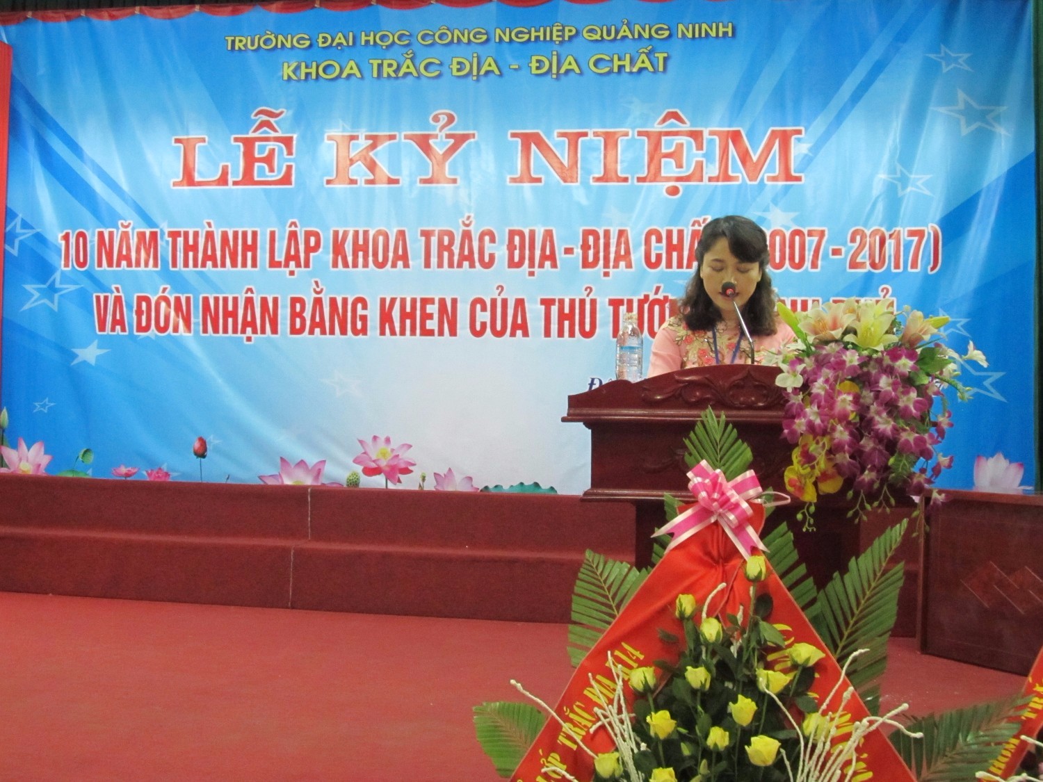 Lễ kỷ niệm 10 năm thành lập khoa Trắc Địa - Địa Chất