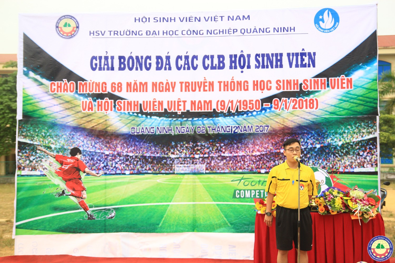 Giải bóng đá các câu lạc bộ hội sinh viên năm 2017