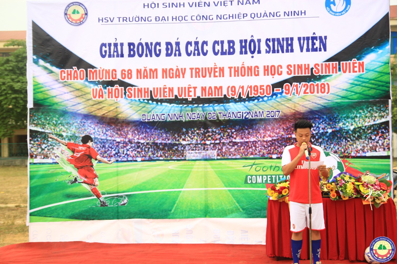 Giải bóng đá các câu lạc bộ hội sinh viên năm 2017