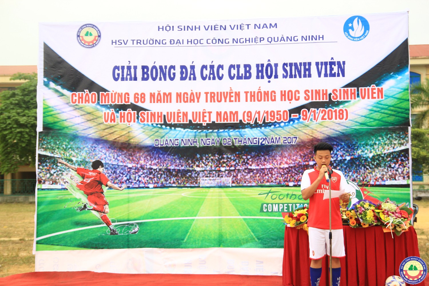 Giải bóng đá các câu lạc bộ hội sinh viên năm 2017