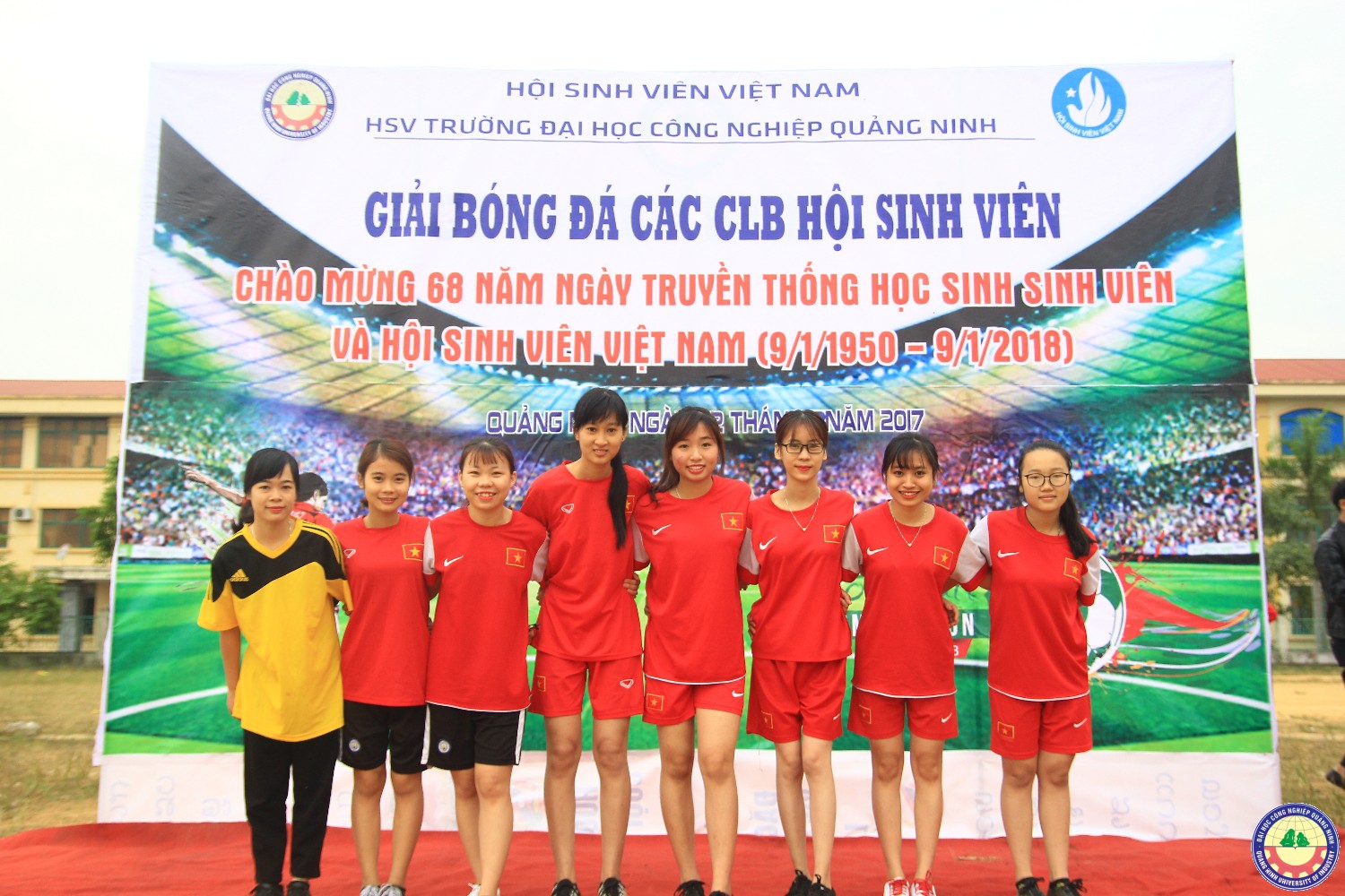 Giải bóng đá các câu lạc bộ hội sinh viên năm 2017