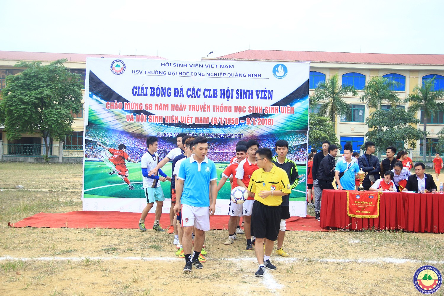 Giải bóng đá các câu lạc bộ hội sinh viên năm 2017