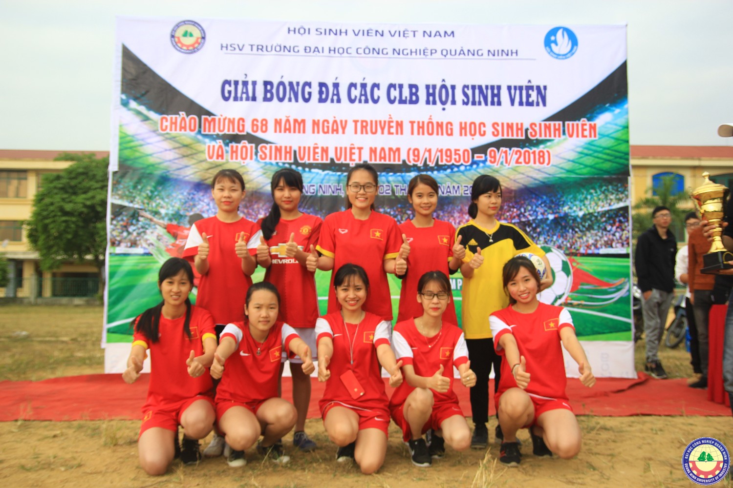 Giải bóng đá các câu lạc bộ hội sinh viên năm 2017