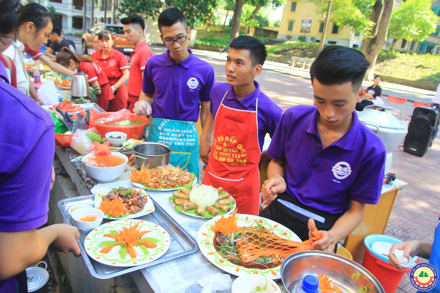 Hội thi nấu ăn chào mừng ngày 20/10 hội sinh viên trường