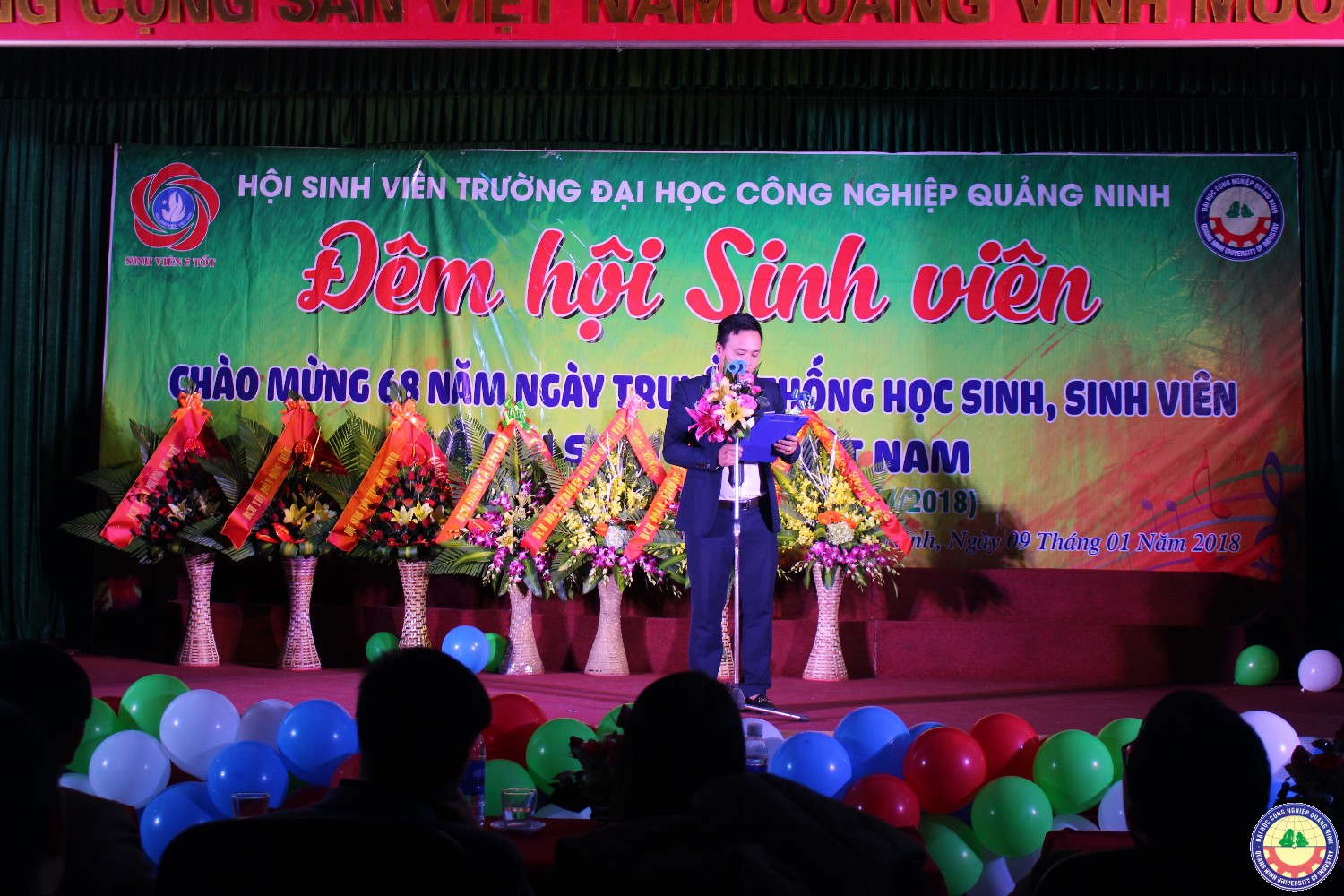 Đêm hội sinh viên kỷ niệm 68 năm ngày truyền thống HSSV 9.1.2018