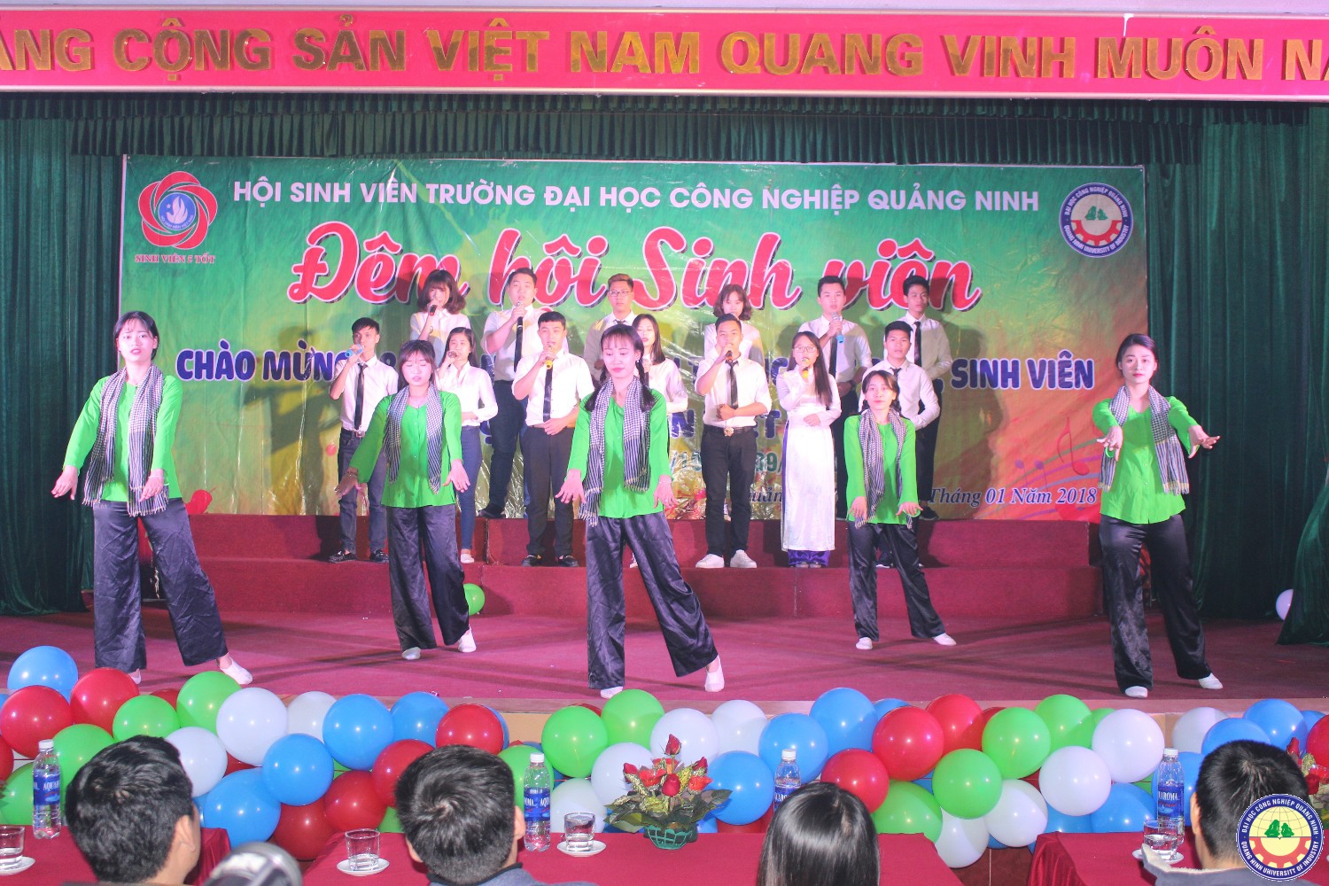 Đêm hội sinh viên kỷ niệm 68 năm ngày truyền thống HSSV 9.1.2018