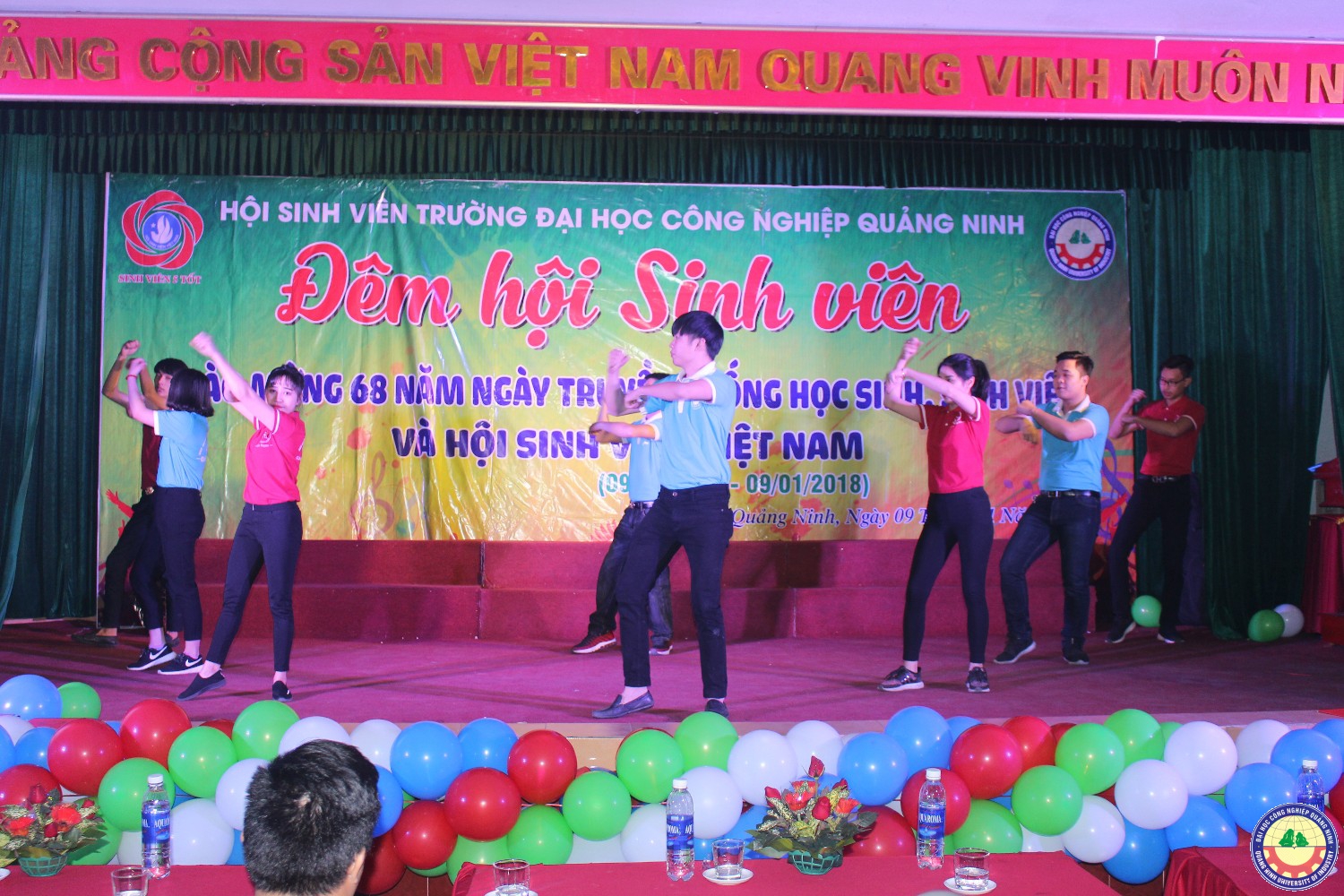 Đêm hội sinh viên kỷ niệm 68 năm ngày truyền thống HSSV 9.1.2018