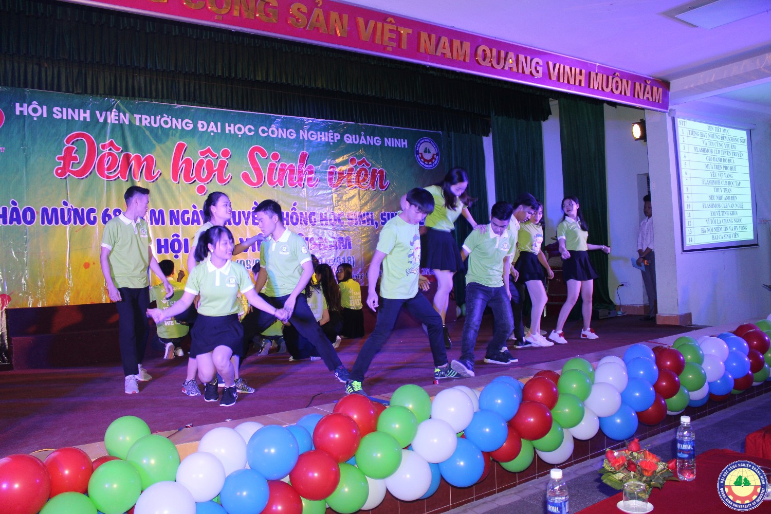 Đêm hội sinh viên kỷ niệm 68 năm ngày truyền thống HSSV 9.1.2018