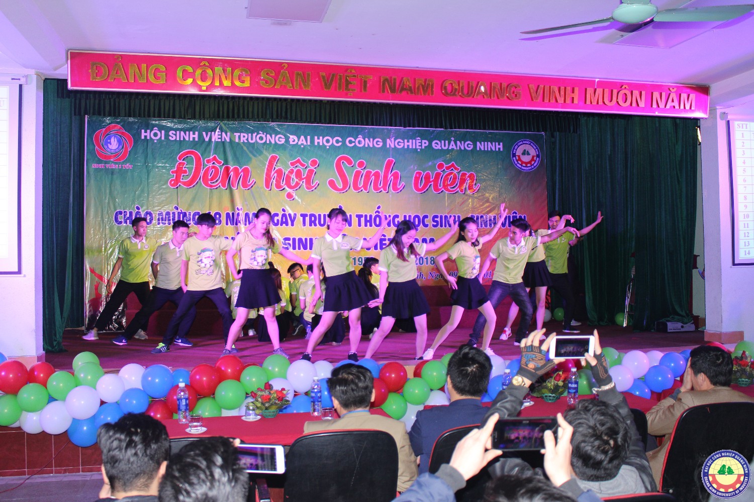 Đêm hội sinh viên kỷ niệm 68 năm ngày truyền thống HSSV 9.1.2018