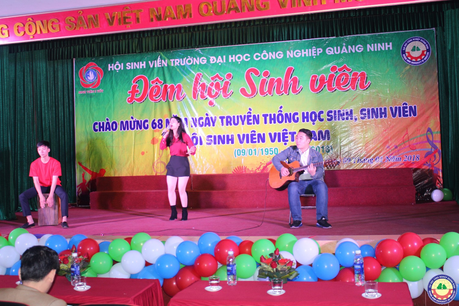 Đêm hội sinh viên kỷ niệm 68 năm ngày truyền thống HSSV 9.1.2018