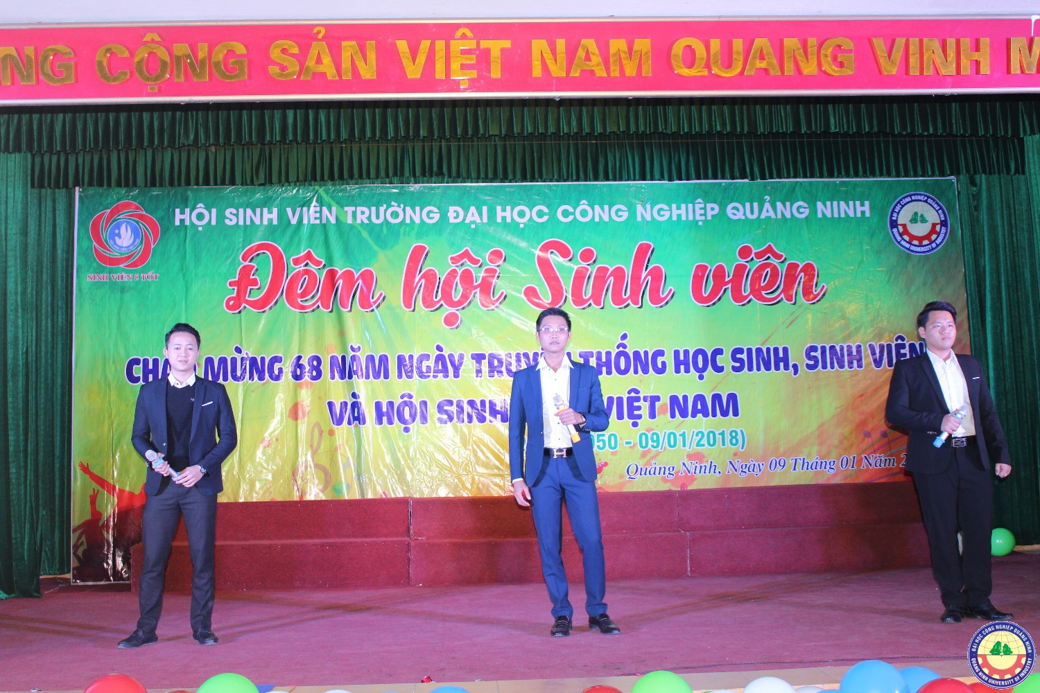 Đêm hội sinh viên kỷ niệm 68 năm ngày truyền thống HSSV 9.1.2018