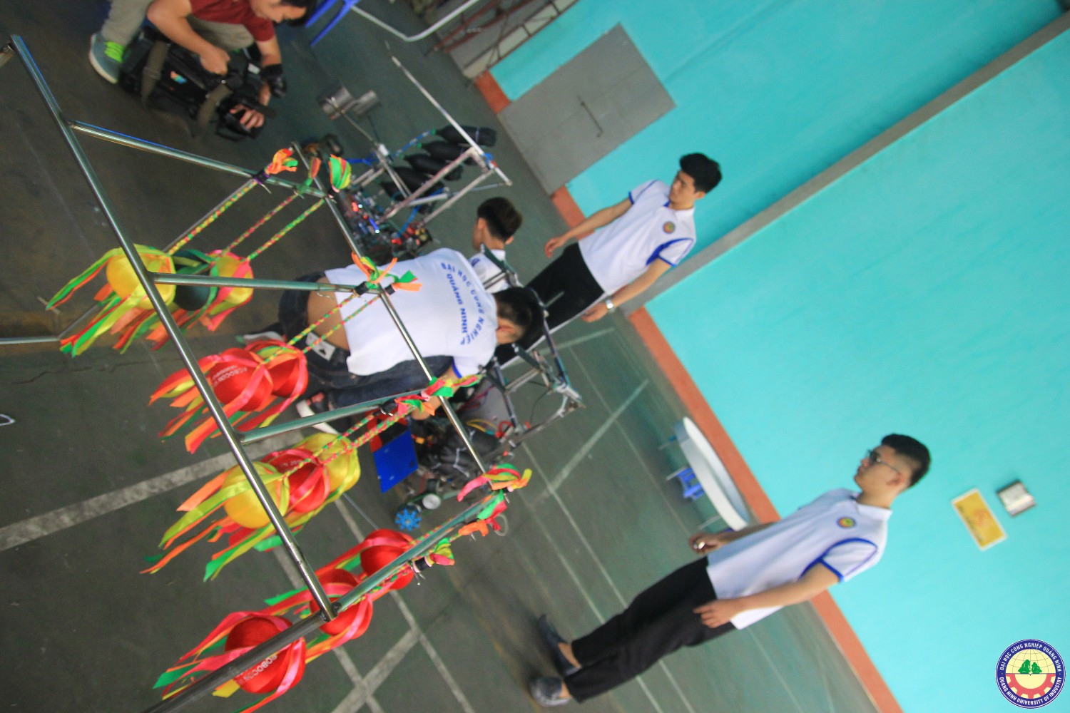 VTV 2 tác nghiệp về đội Robocon Q.U.I 2018