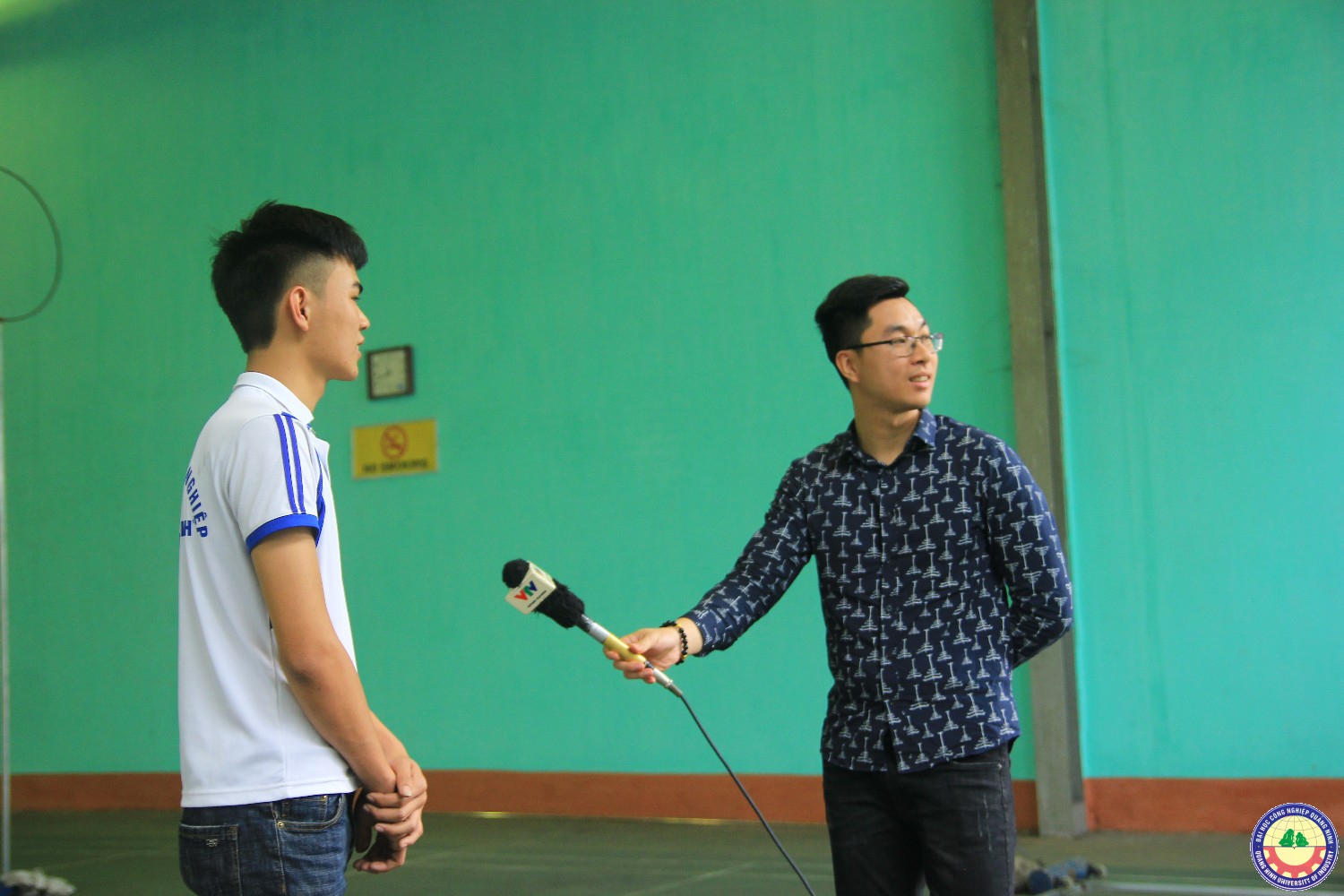 VTV 2 tác nghiệp về đội Robocon Q.U.I 2018