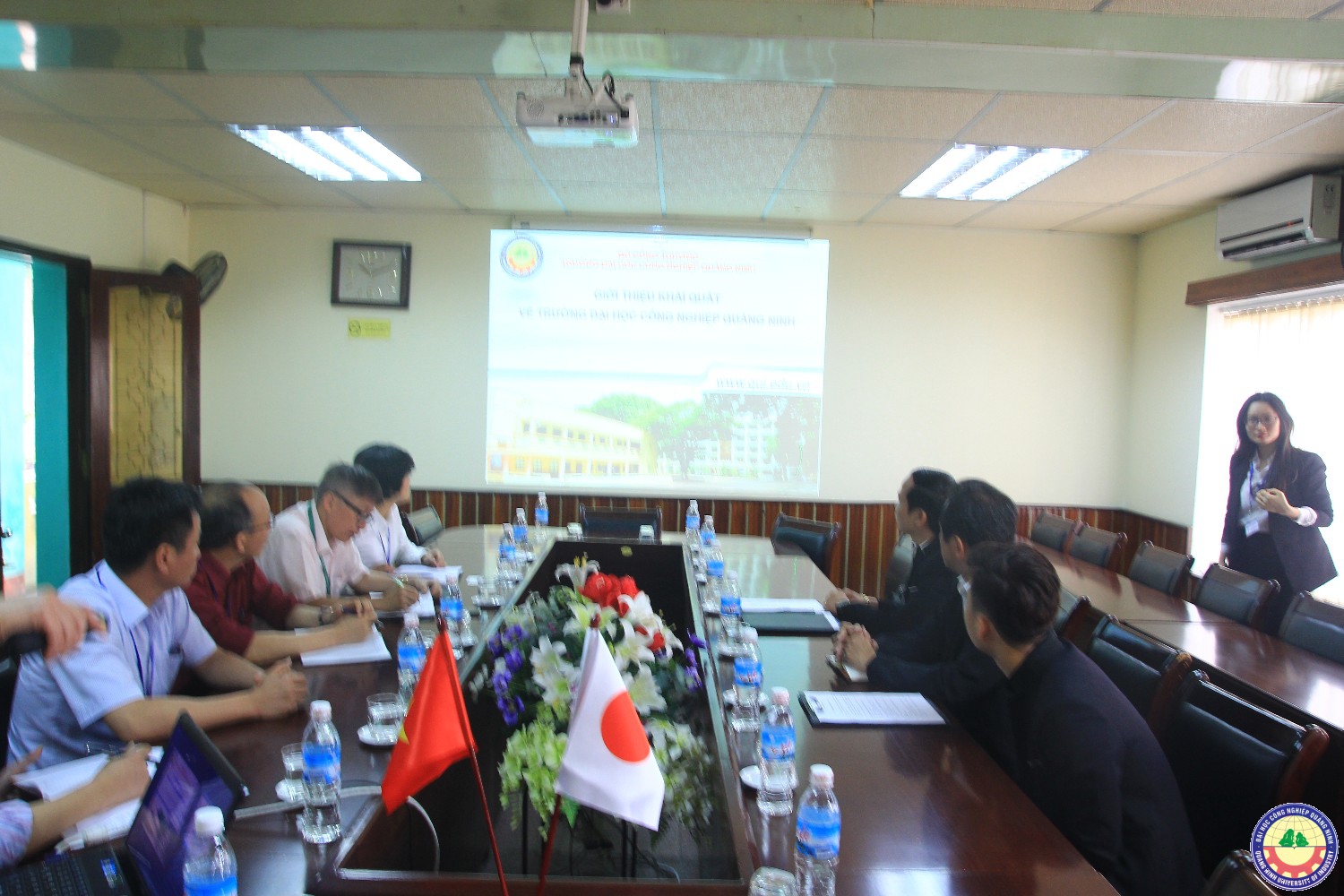 Công ty Asean Nhật Bản tới thăm và làm việc với nhà trường