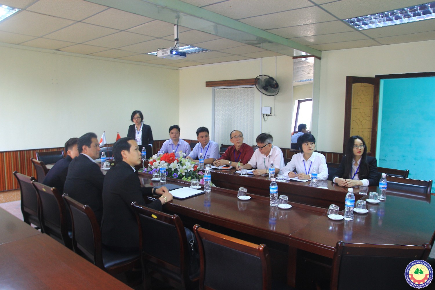 Công ty Asean Nhật Bản tới thăm và làm việc với nhà trường