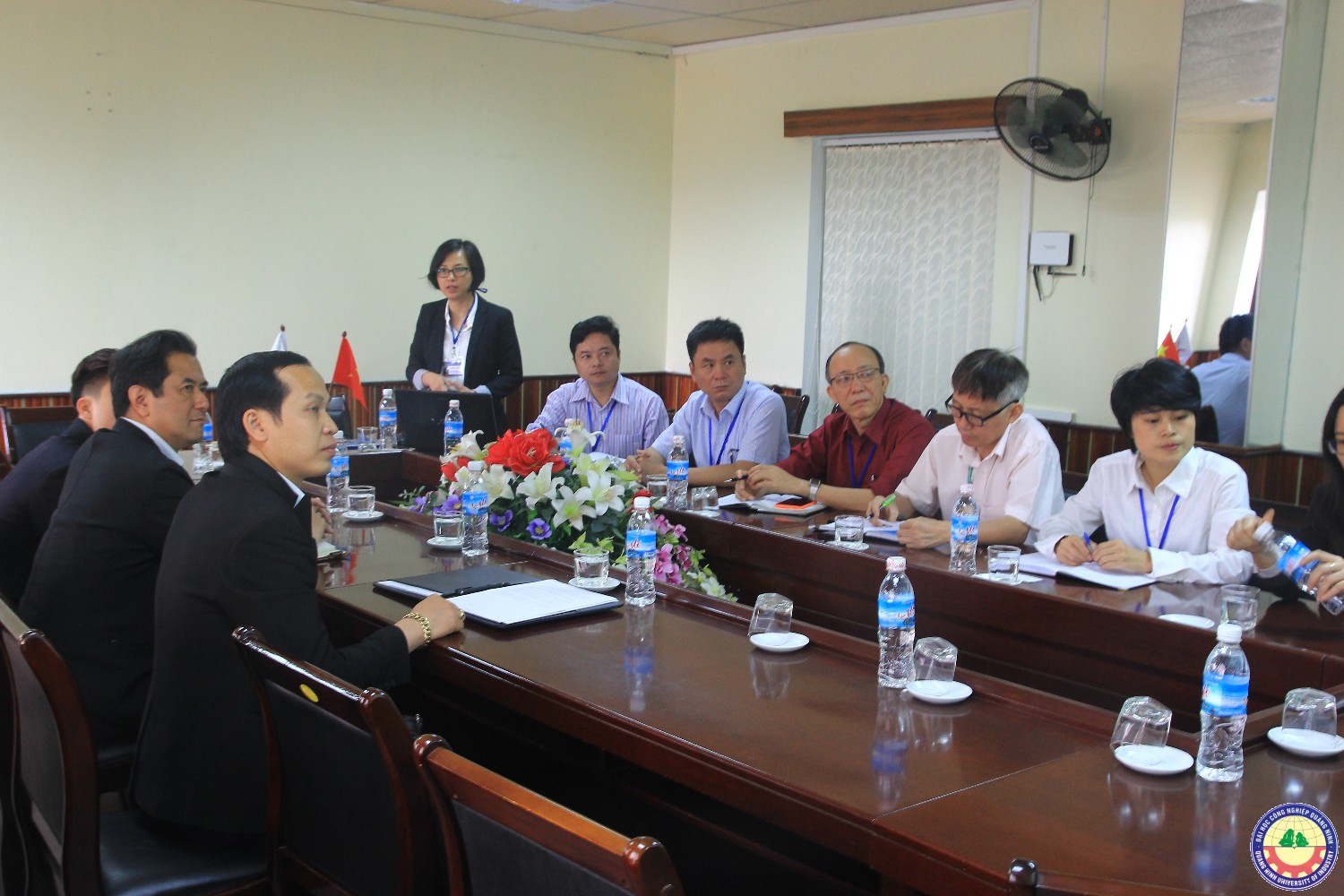 Công ty Asean Nhật Bản tới thăm và làm việc với nhà trường