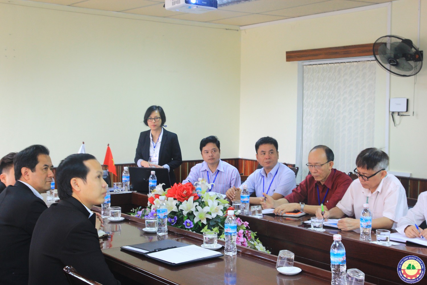 Công ty Asean Nhật Bản tới thăm và làm việc với nhà trường