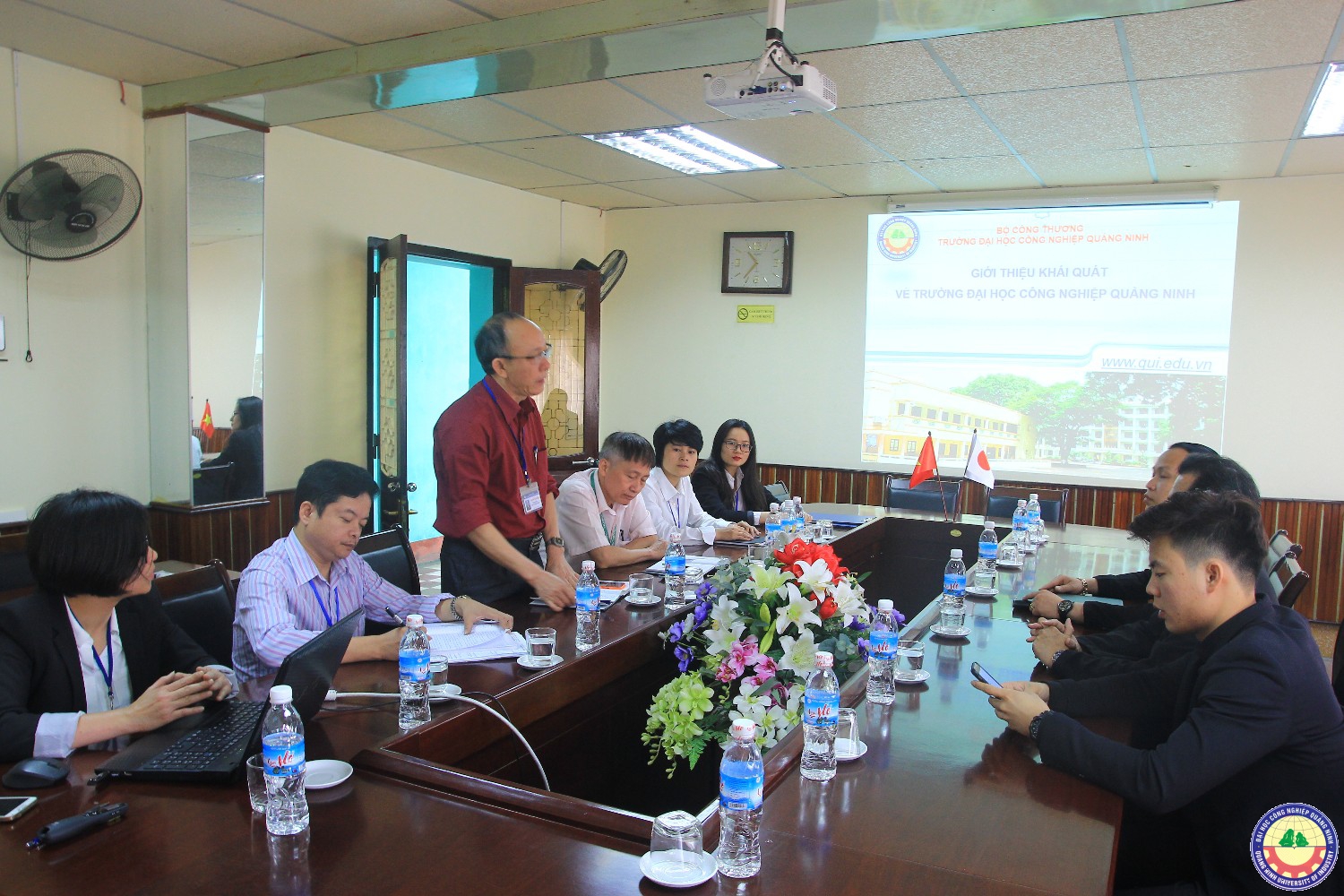 Công ty Asean Nhật Bản tới thăm và làm việc với nhà trường