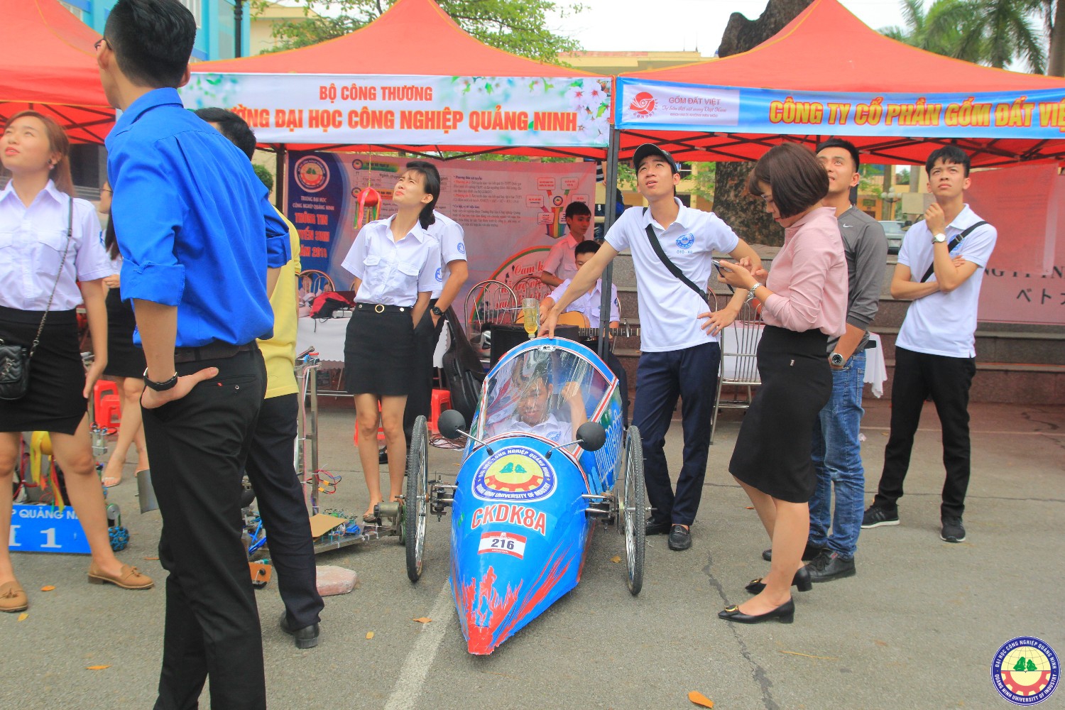 Sinh viên trường tham gia ngày Hội Khởi nghiệp, lập nghiệp 2018