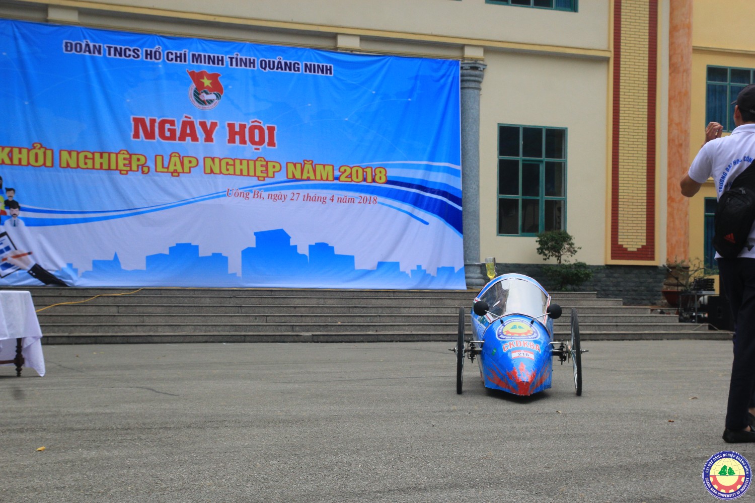 Sinh viên trường tham gia ngày Hội Khởi nghiệp, lập nghiệp 2018