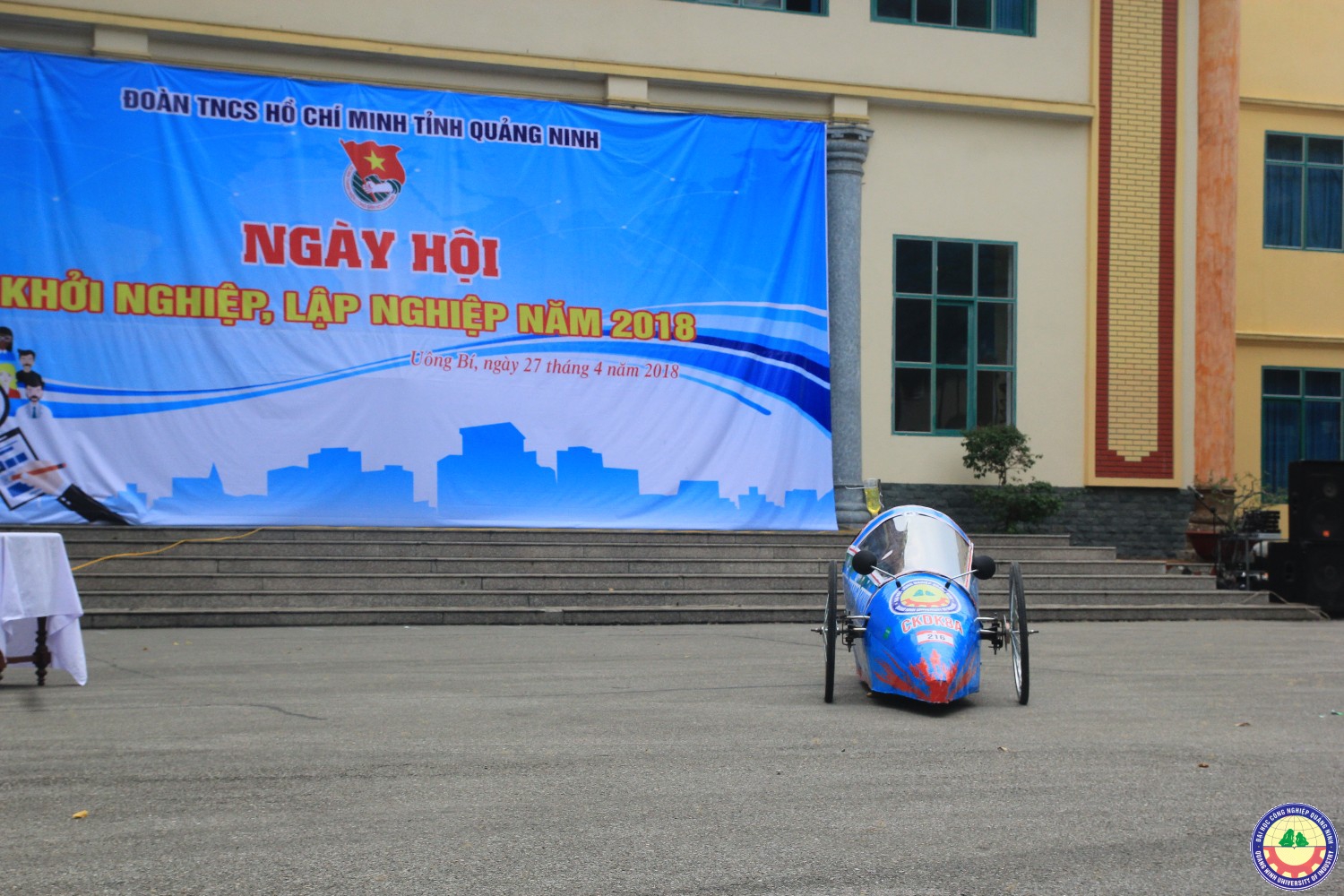 Sinh viên trường tham gia ngày Hội Khởi nghiệp, lập nghiệp 2018