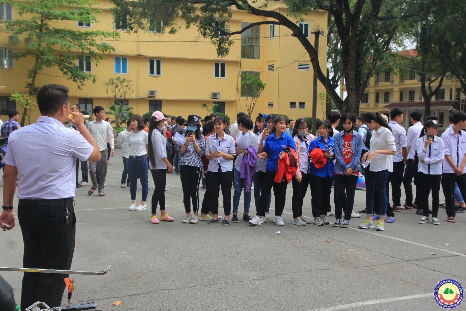 Sinh viên trường tham gia ngày Hội Khởi nghiệp, lập nghiệp 2018